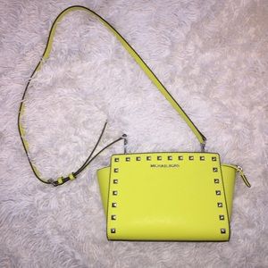 Michael Kors Selma Studded Crossbody Bag